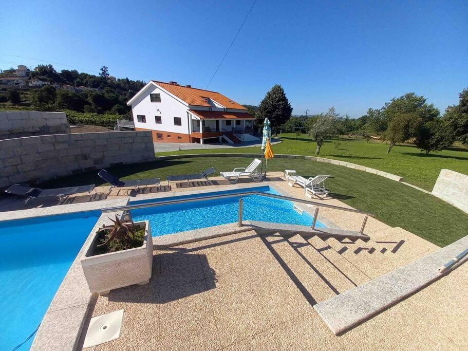 Maison Avec Piscine : Quinta Do Sol Amarante Bagian luar foto